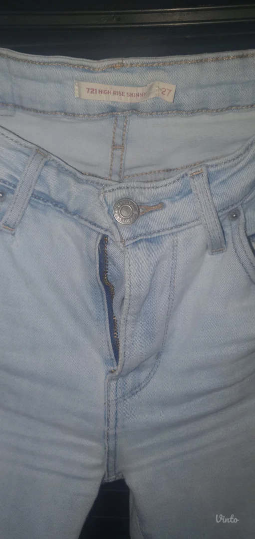 Levis 721 high rise skinny w27
