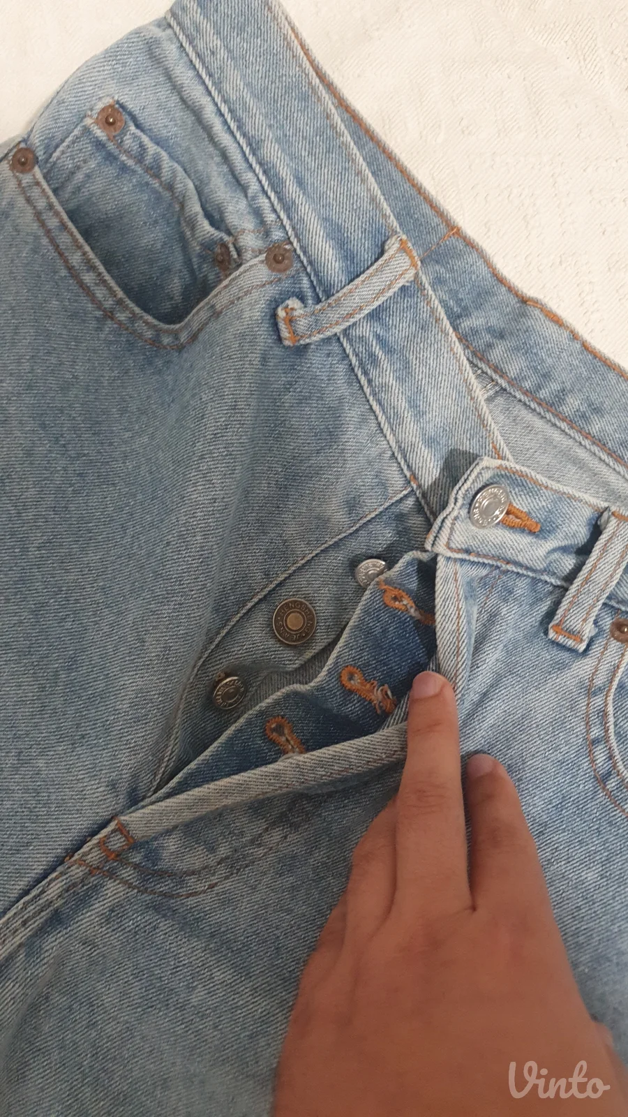 Levis 501 vintage vrlo duboke