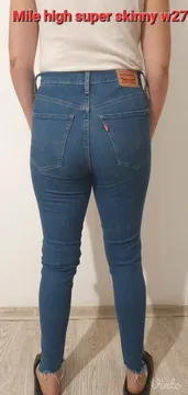 Levis Mile high skinny w27(eu36-38)