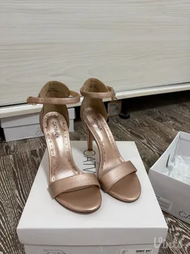 Rose gold sandale