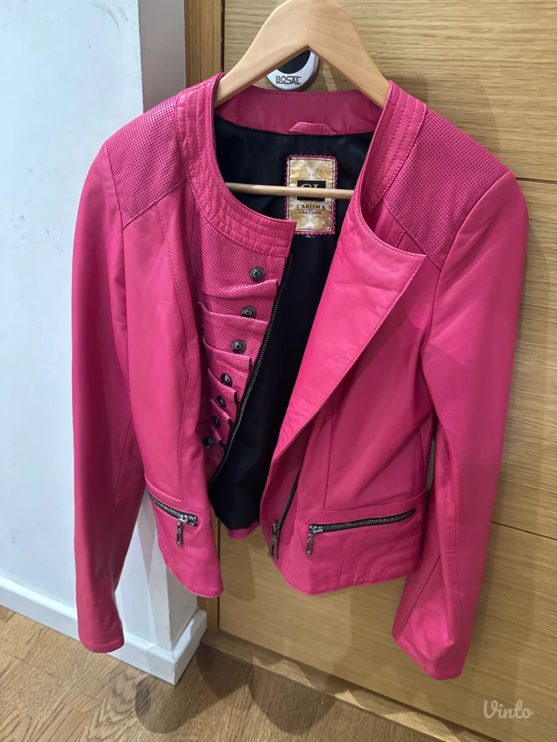 Kožna jakna veličine L