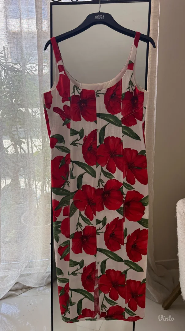 Mango cvetna haljina nova