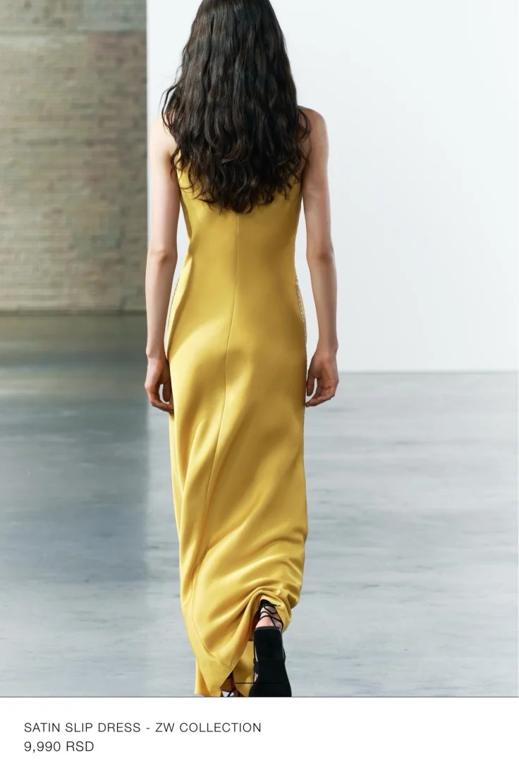 Zara dugacka haljina, nova