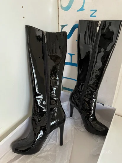 Guess kozne lakovane cizme