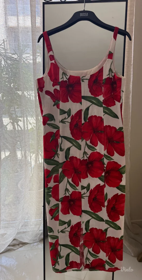 Mango cvetna haljina nova