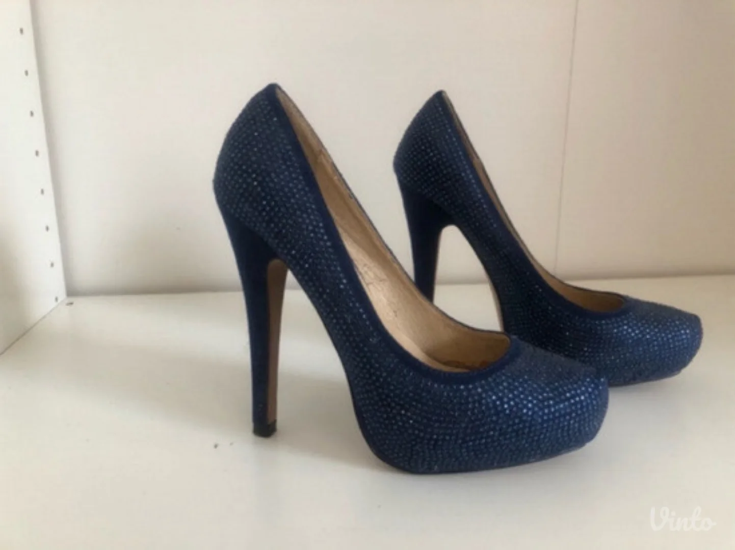 Aldo svetlucave plave cipele