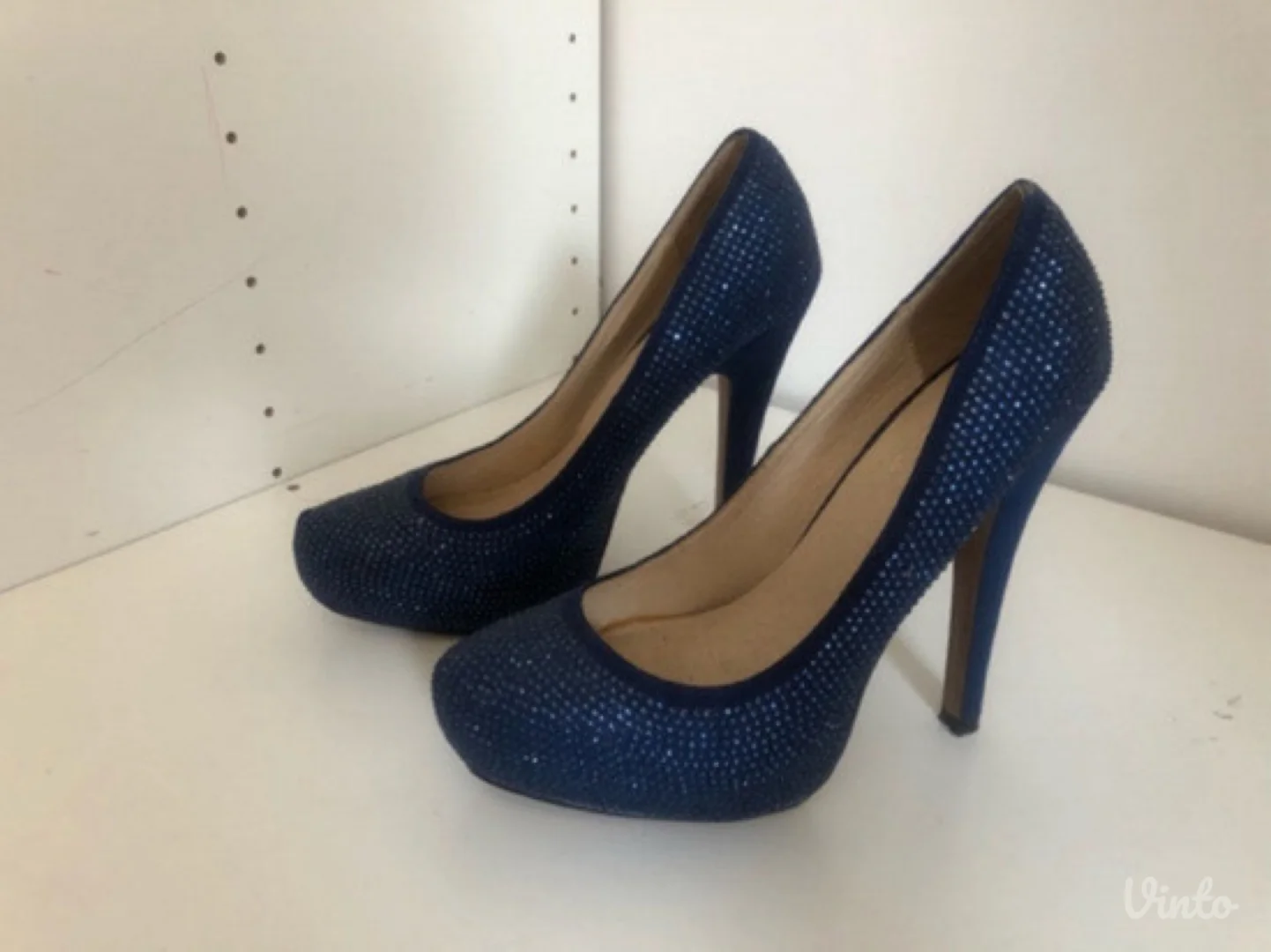 Aldo svetlucave plave cipele