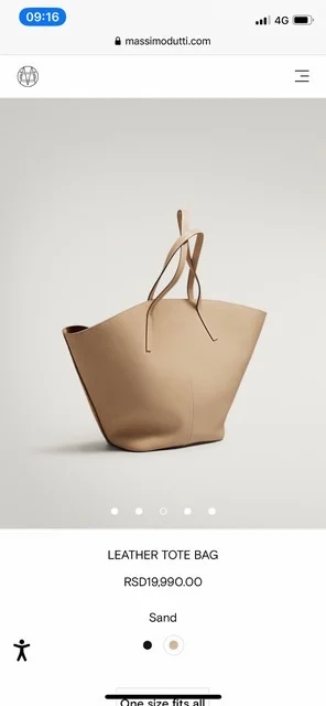 Masimo Duti velika torba, nova