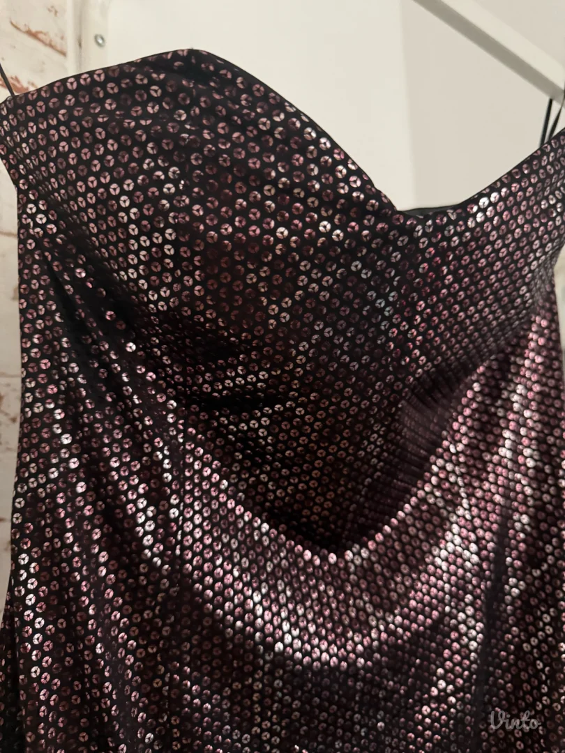 Mango svetlucava haljina