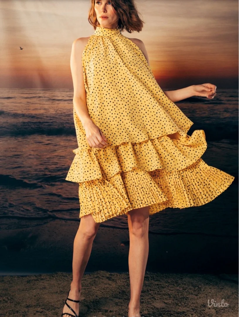 Mona haljina tufne, nova