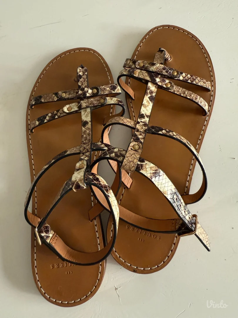 Sezane kozne sandale