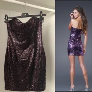 Mango svetlucava haljina