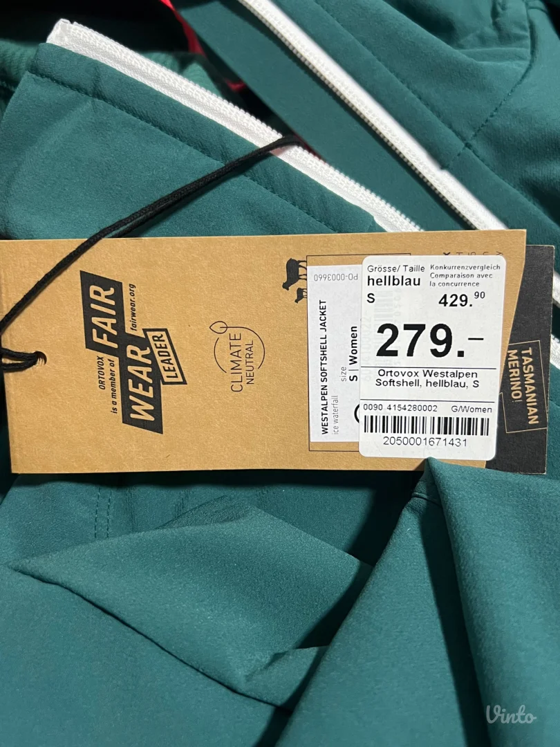 ORTOVOX Softshell Berrino Women's Hooded Jacket W Jacket - XS zenska NOVA sa etiketom