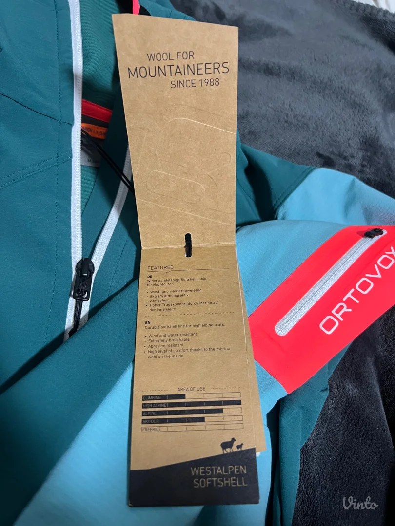 ORTOVOX Softshell Berrino Women's Hooded Jacket W Jacket - XS zenska NOVA sa etiketom