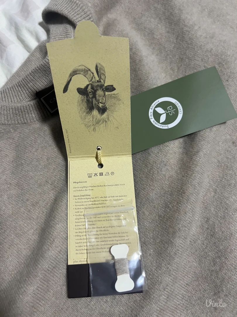 NOV 100% kašmir muški džemper XL sa etiketom