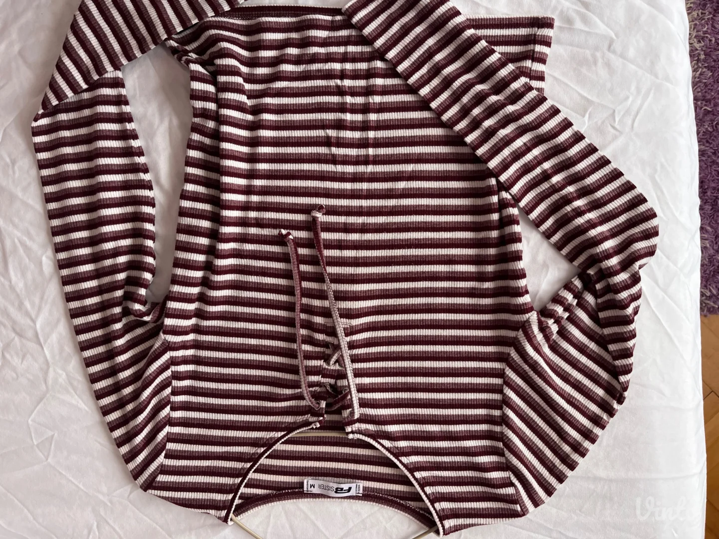 Pletena Ljubicasta bluza