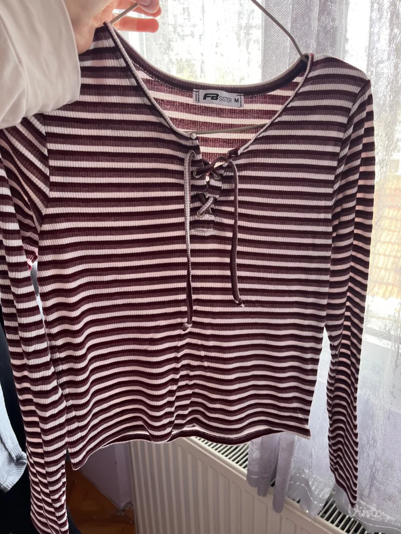 Pletena Ljubicasta bluza