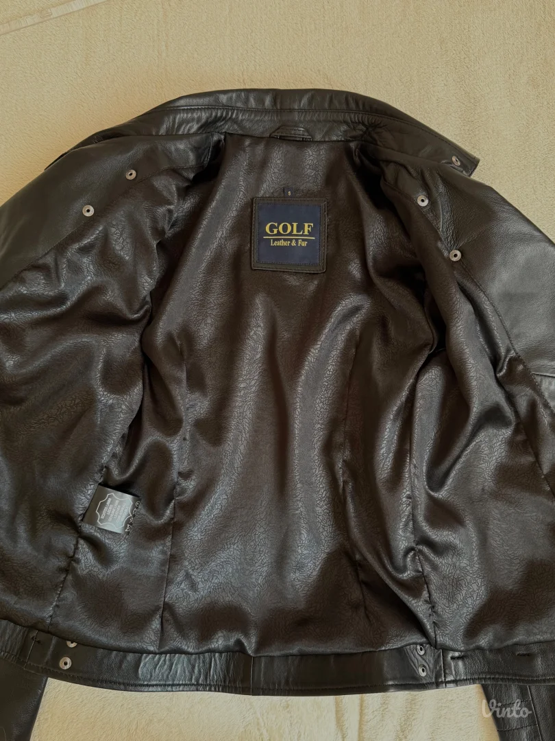 Ženska kožna jakna