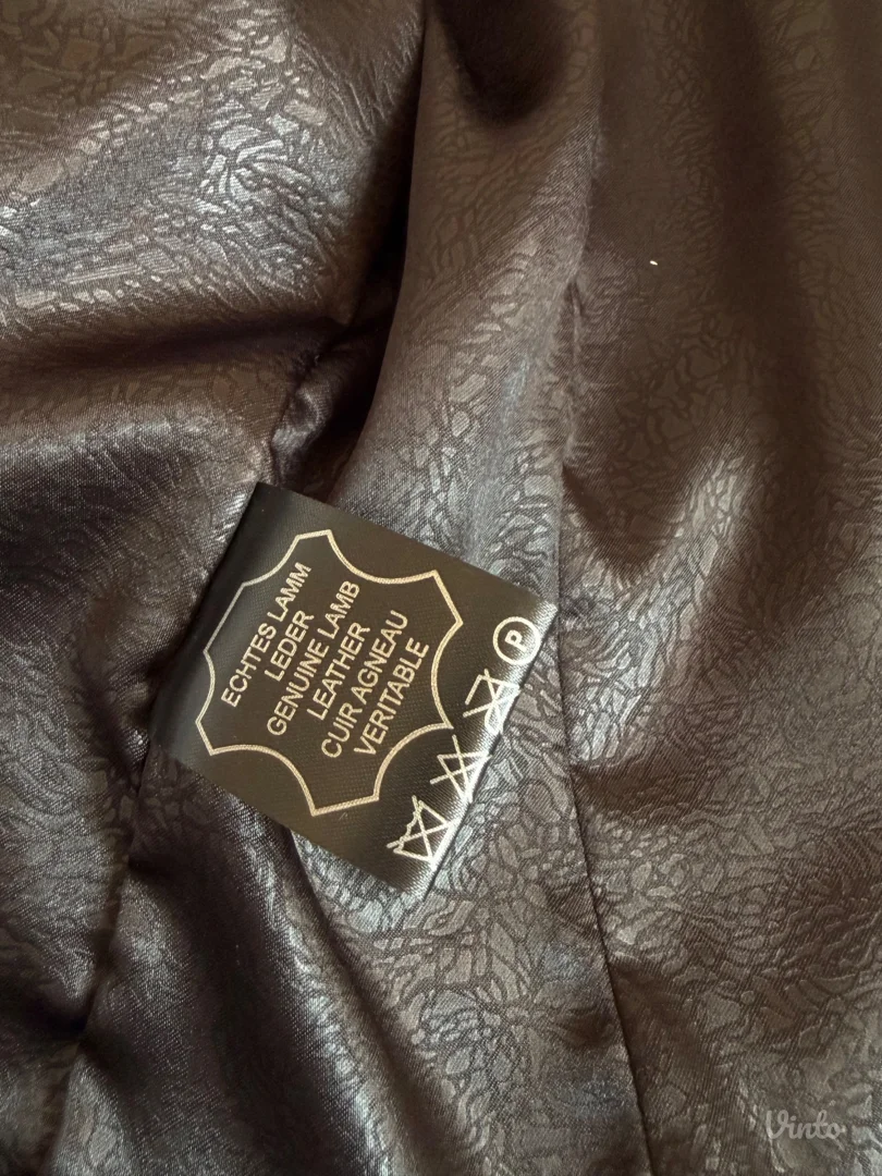 Ženska kožna jakna