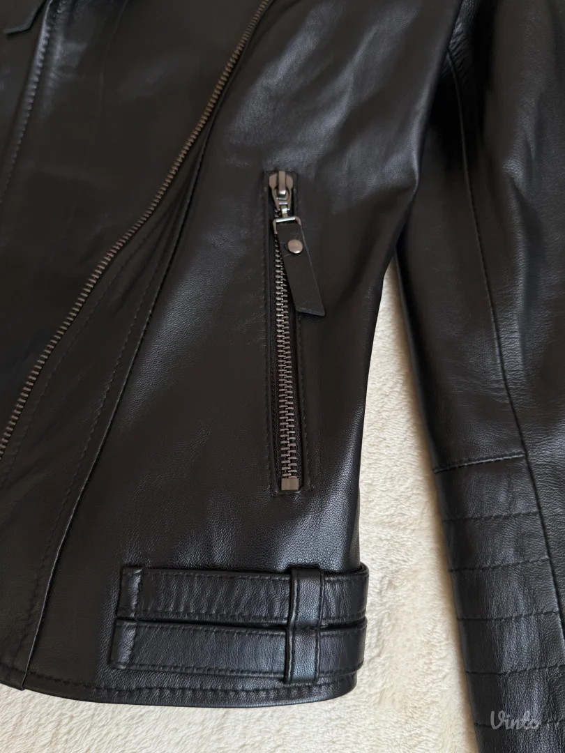 Ženska jakna od prirodne kože