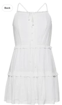 Haljina bela Superdry