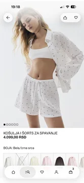 Set košulja i šorc H&M