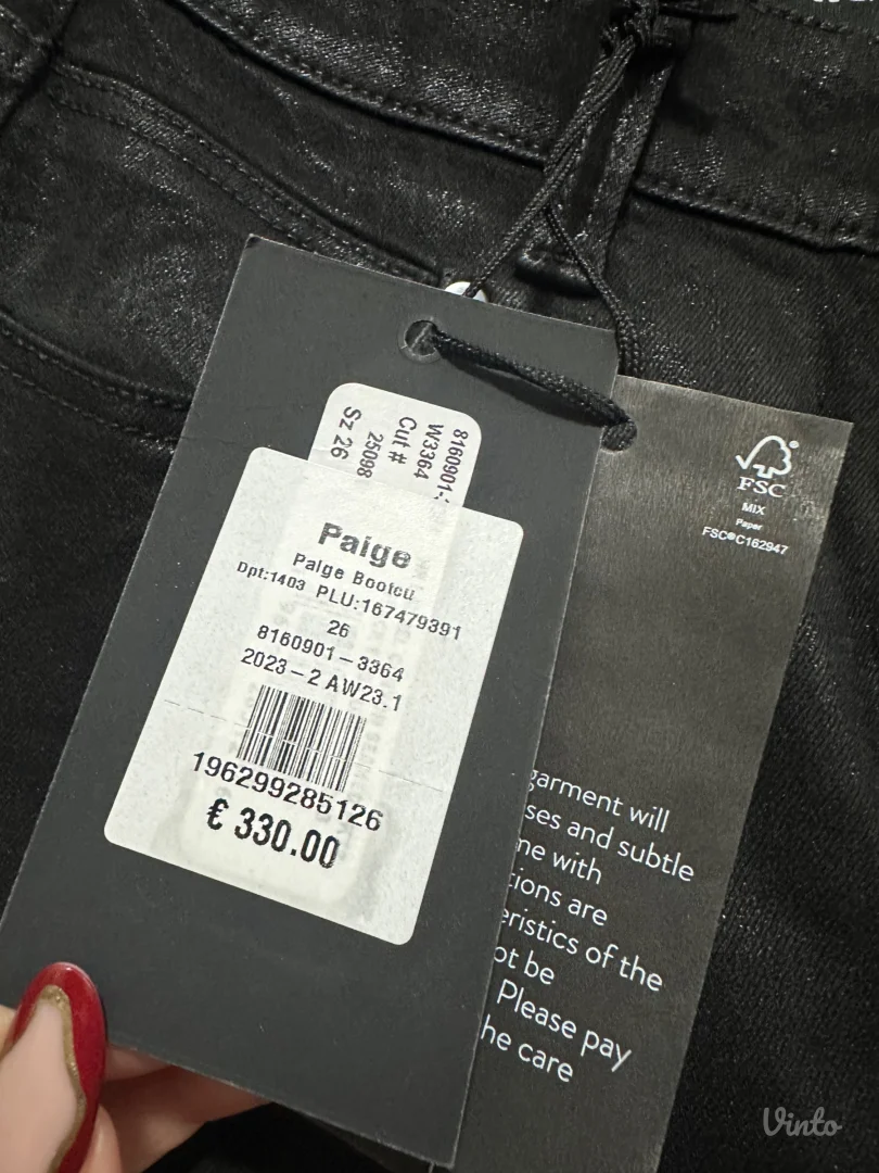 ORIGINAL PAIGE high waist farmerke