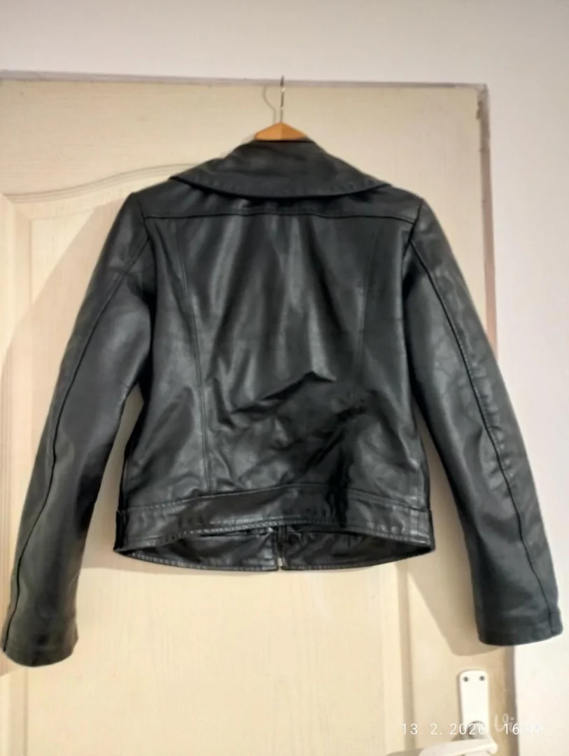 Zara kožna + Beauty Blue teksas jakna – kao nove – 5.200 din (zajedno)