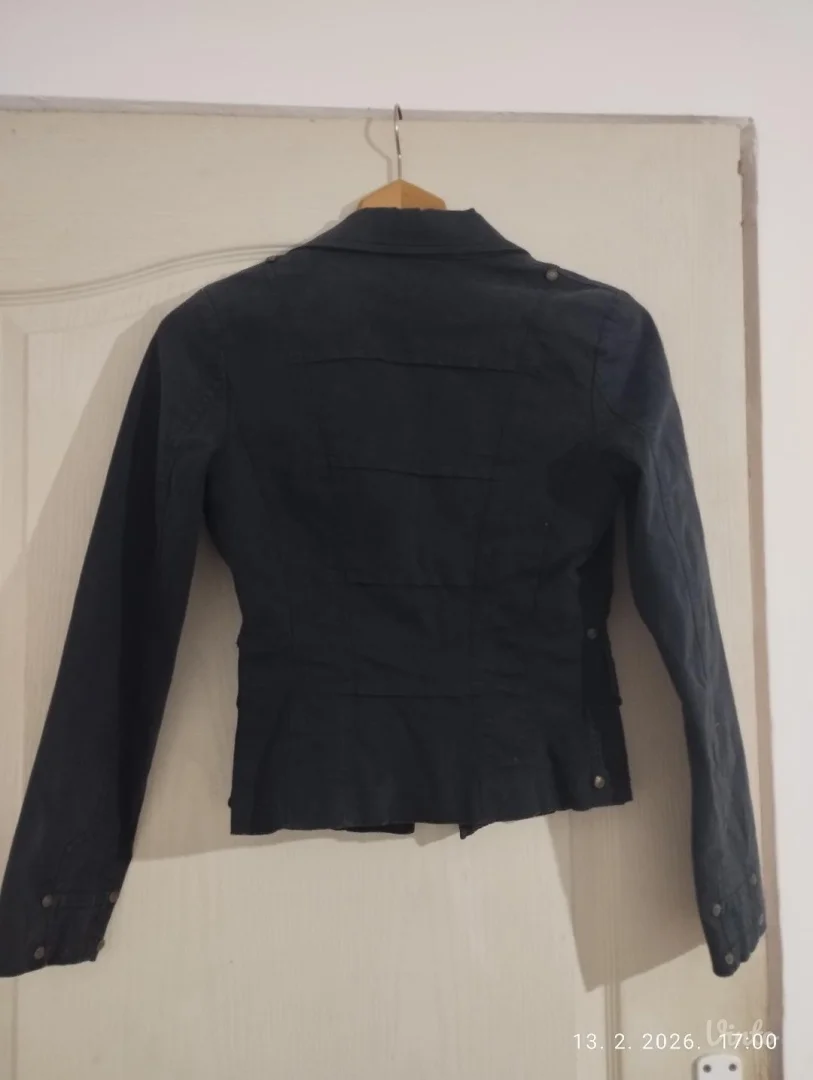 Zara kožna + Beauty Blue teksas jakna – kao nove – 5.200 din (zajedno)