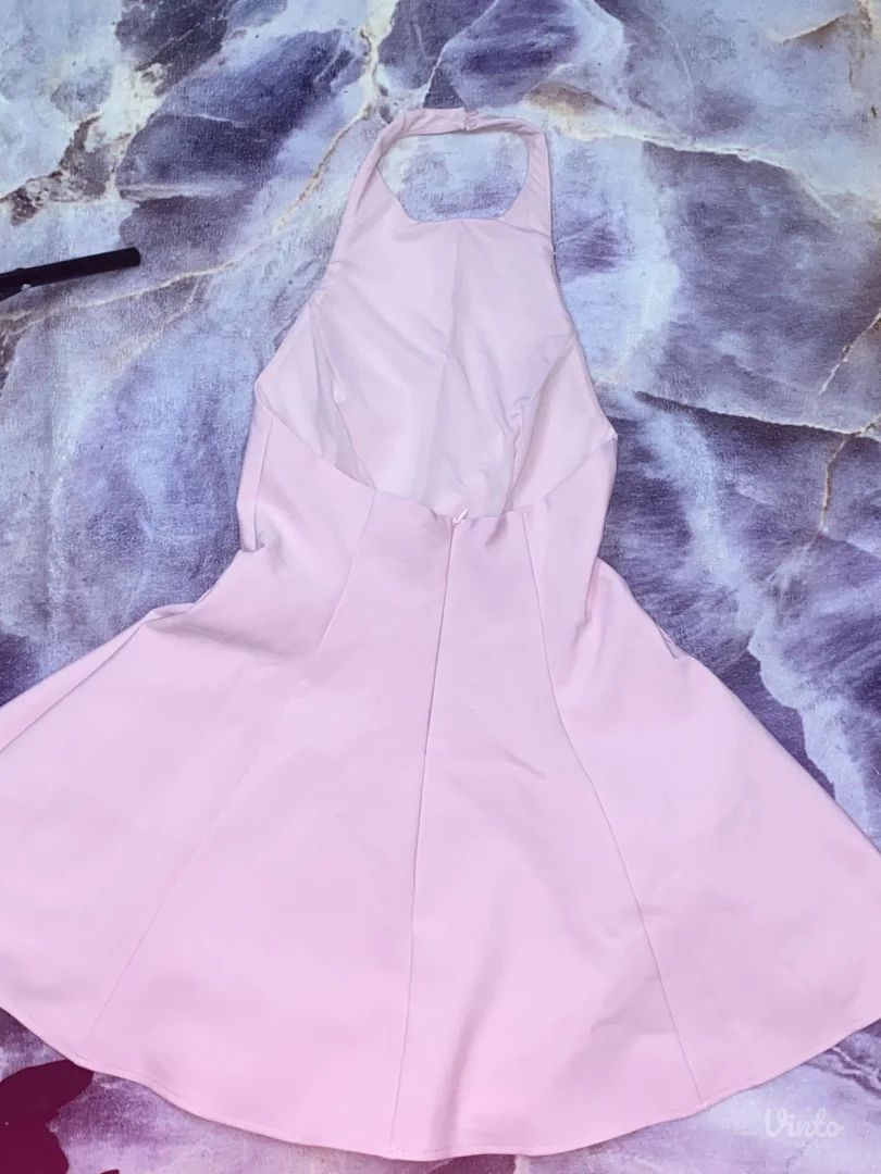 Zara Svetloroze haljina🩷🎀