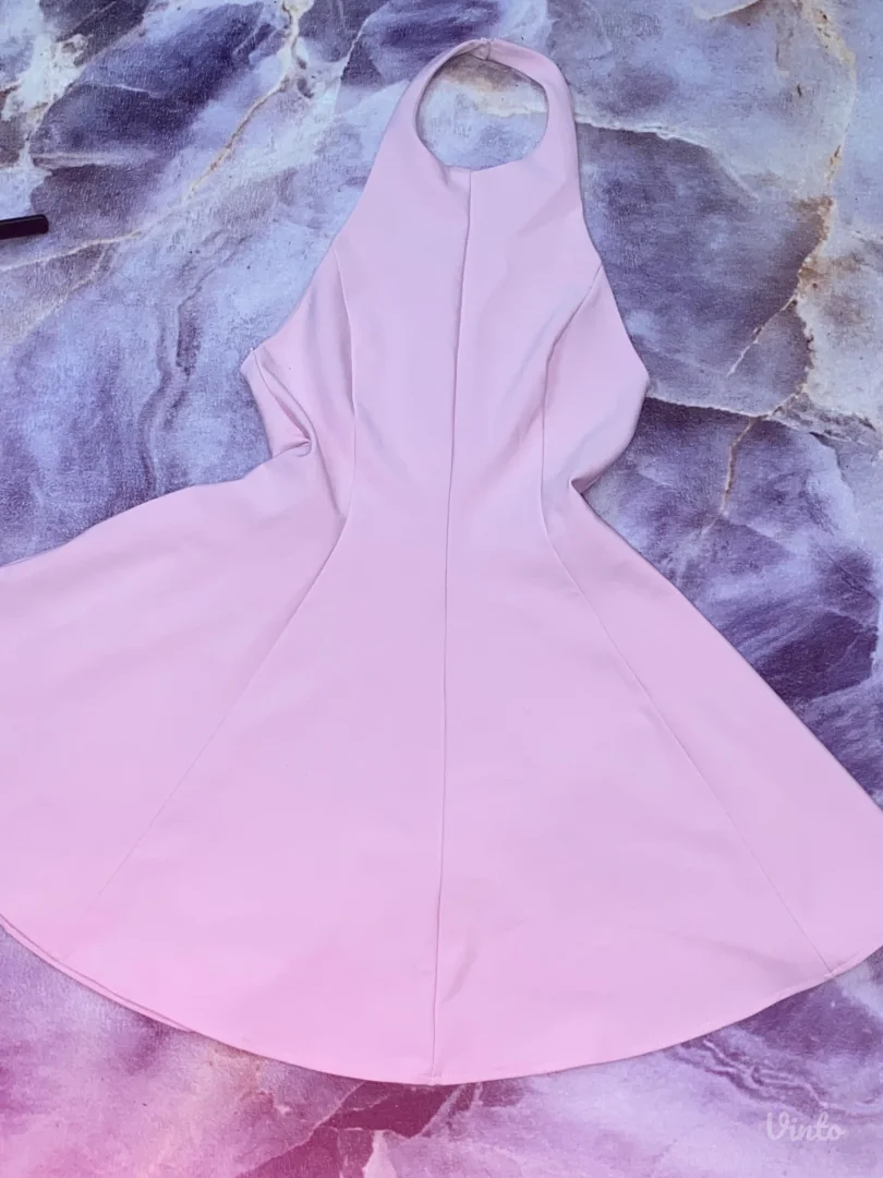 Zara Svetloroze haljina🩷🎀