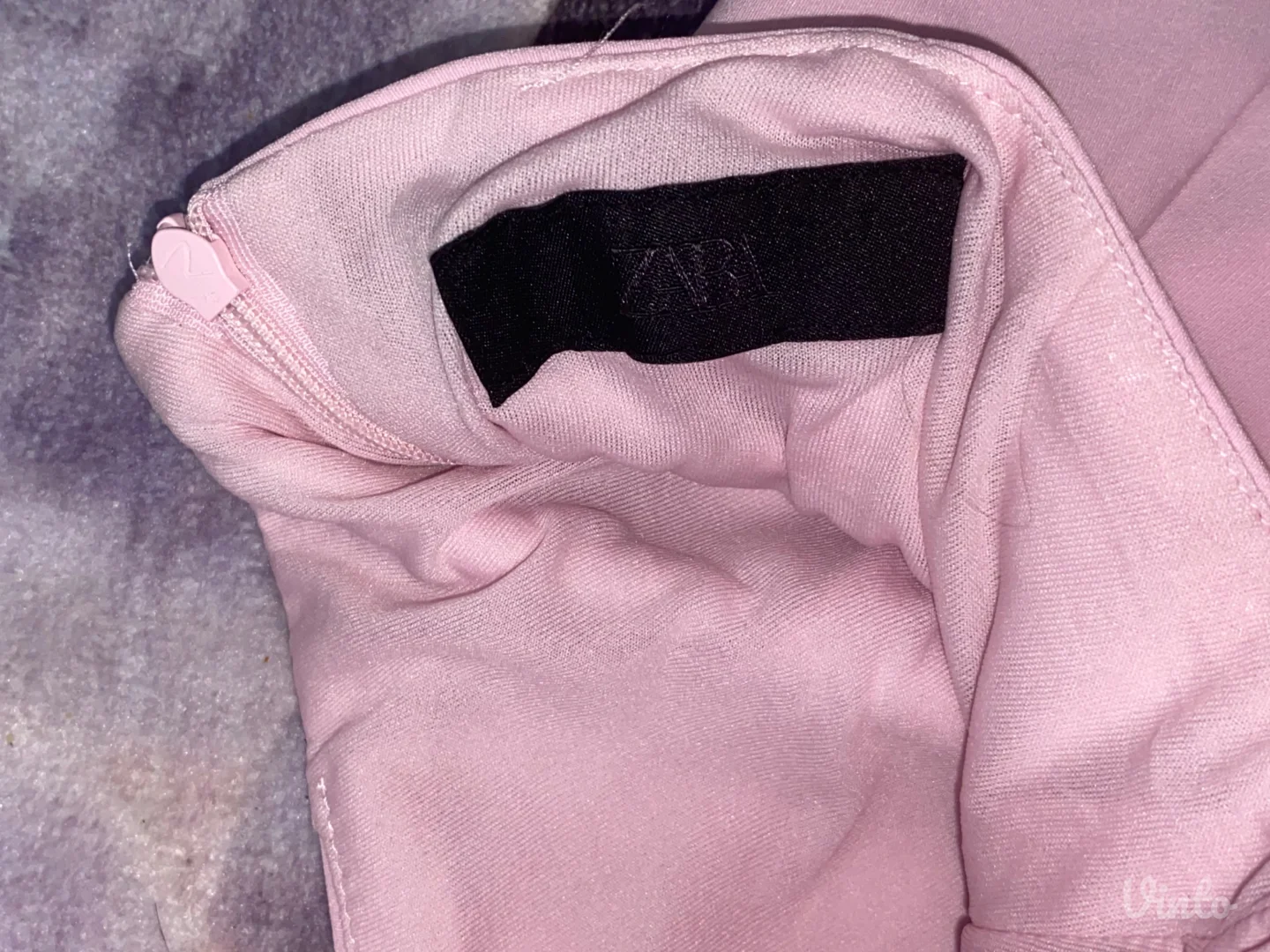 Zara Svetloroze haljina🩷🎀