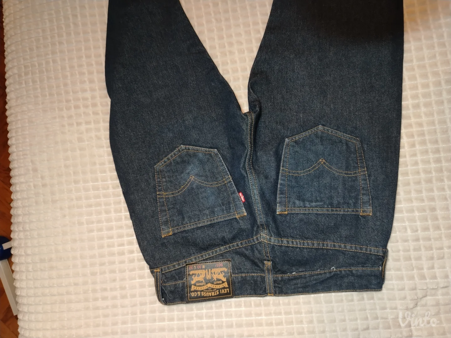 Levis 501- tamno plave farmerke