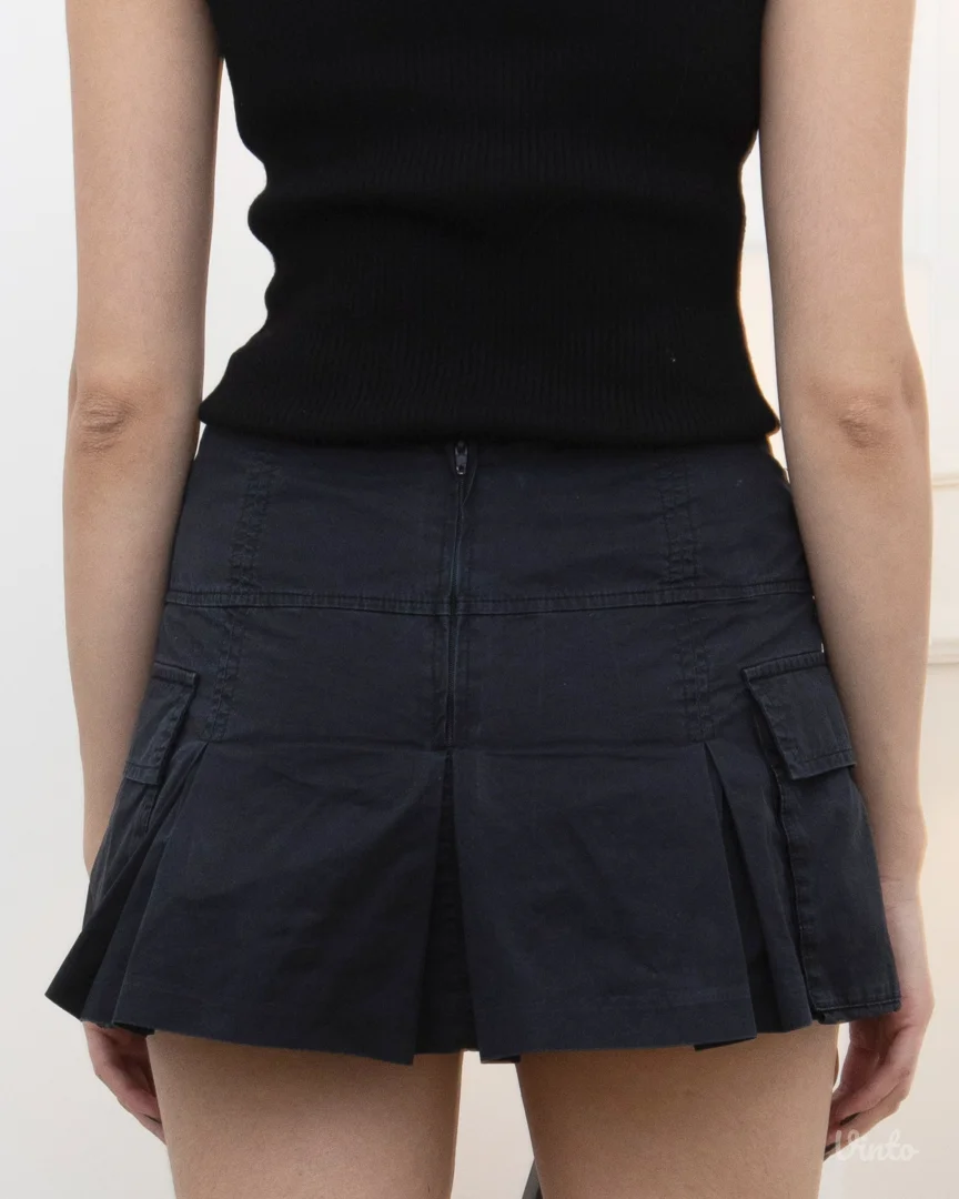 Mini cargo suknja sa skrivenim šortsem