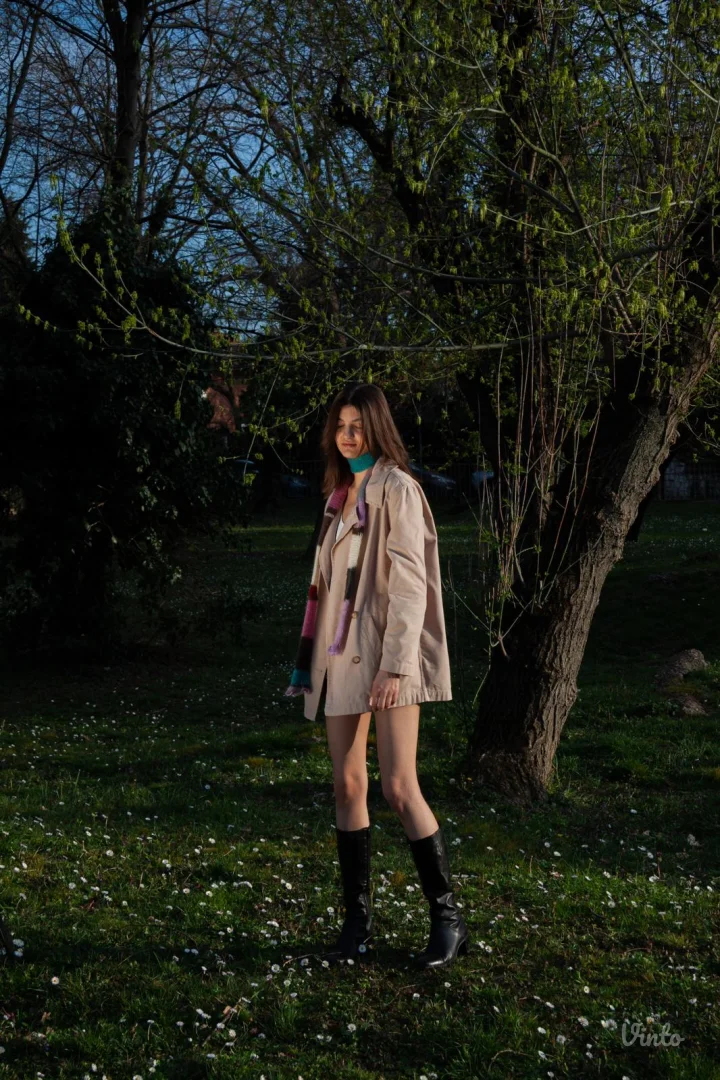 Bež trench mantil BoyseN’s