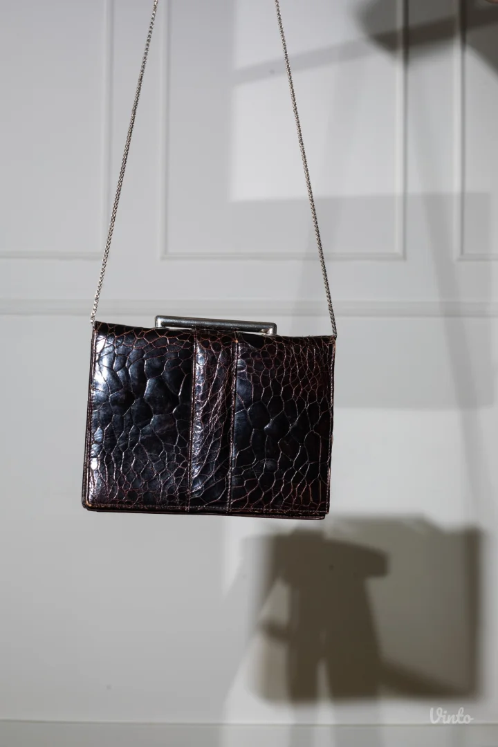 Braon elegantna torbica