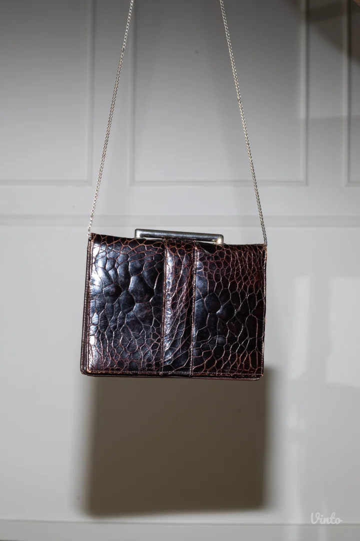 Braon elegantna torbica