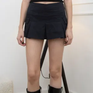 Mini cargo suknja sa skrivenim šortsem