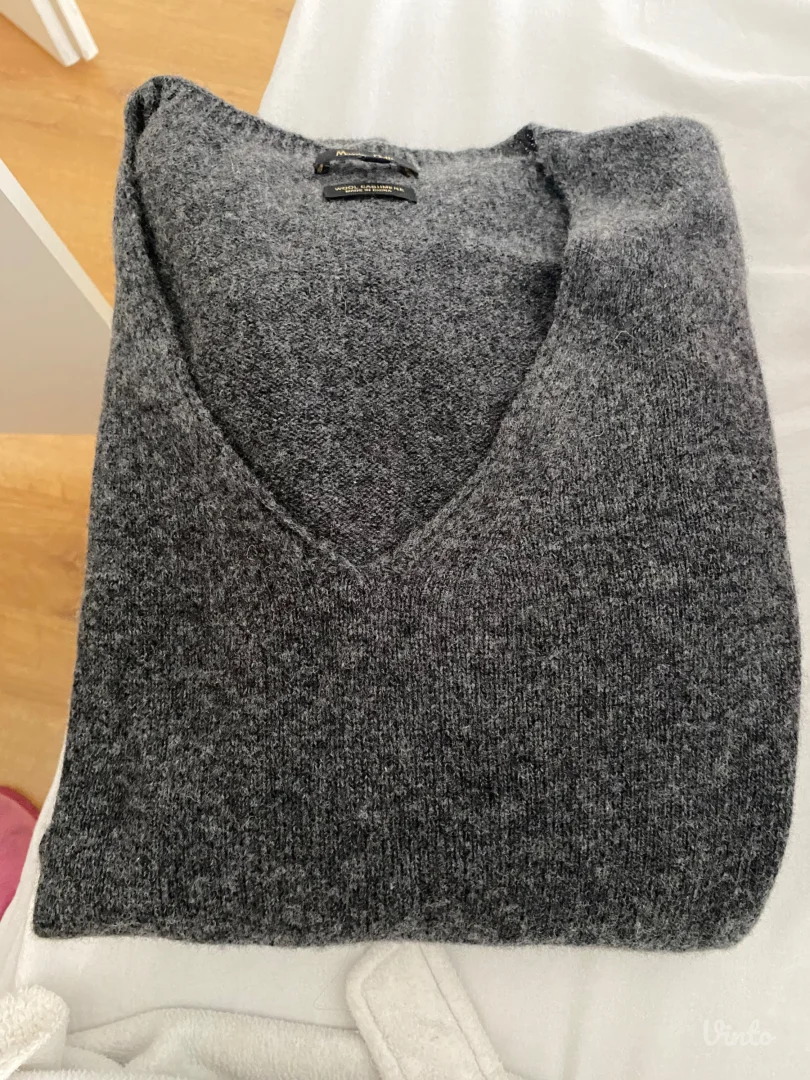 Massimo dutti - oversized dzemper/vuna, kasmir