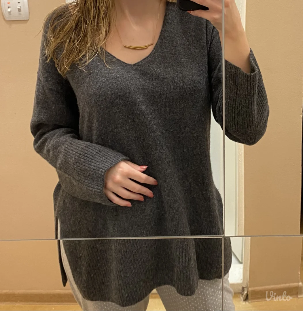 Massimo dutti oversized dzemper/vuna,kasmir