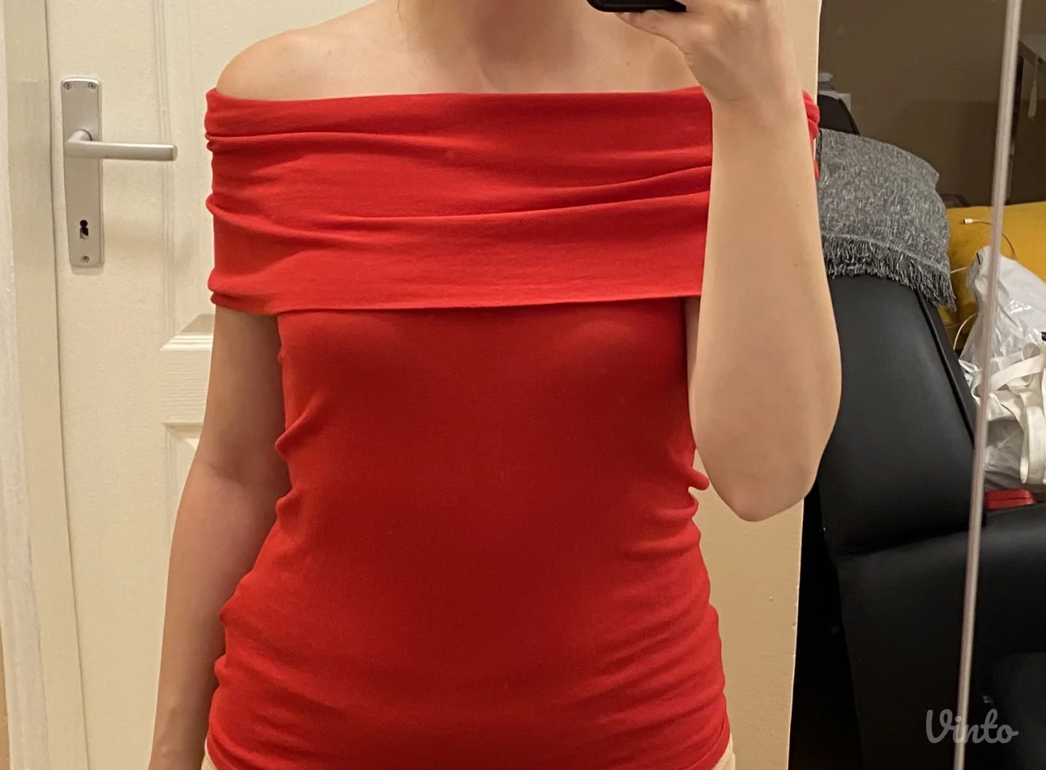 Massimo dutti - majica sa spustenim ramenima