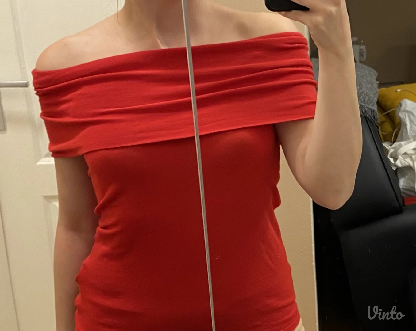 Massimo dutti - majica sa spustenim ramenima