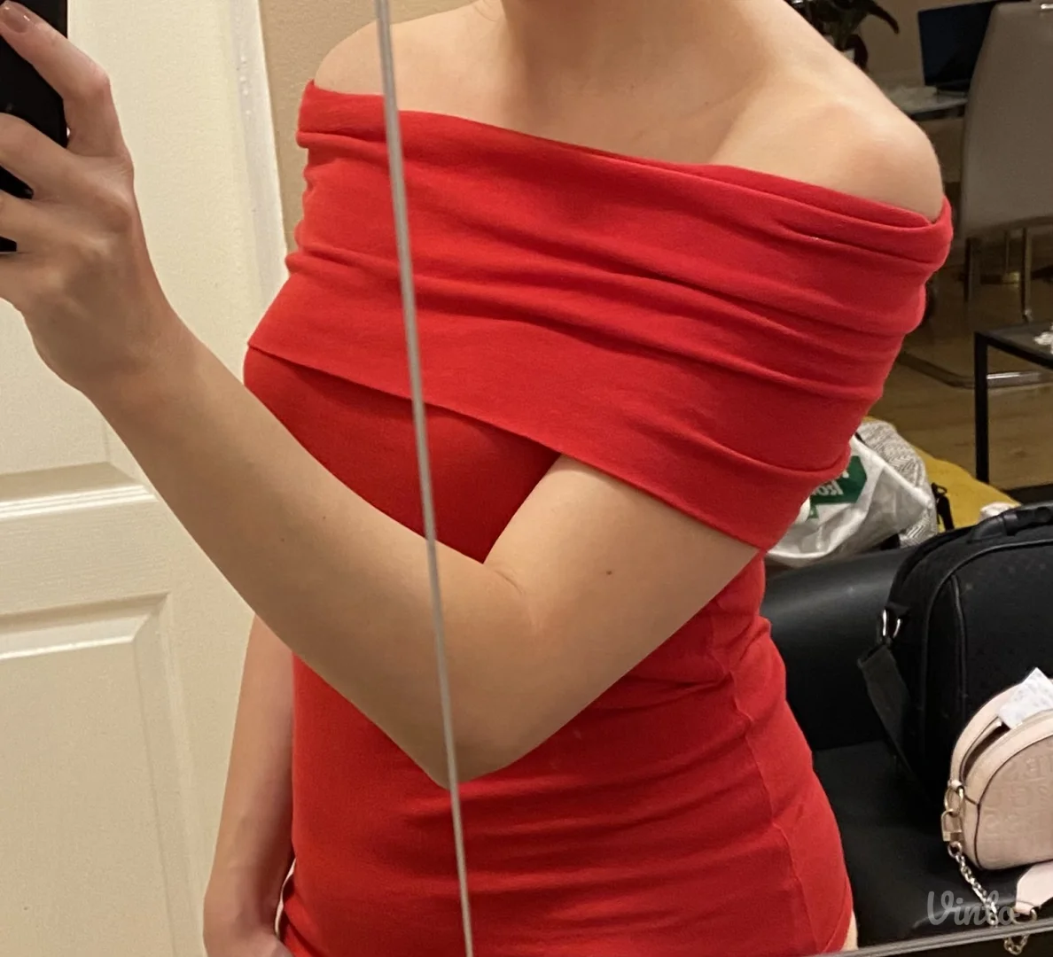 Massimo dutti - majica sa spustenim ramenima