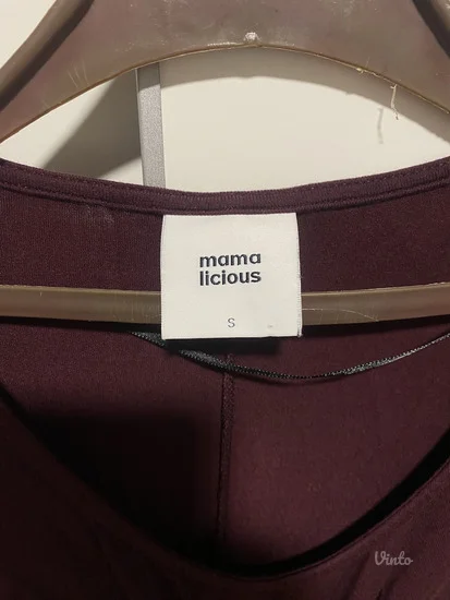 Bordo haljina od viskoze