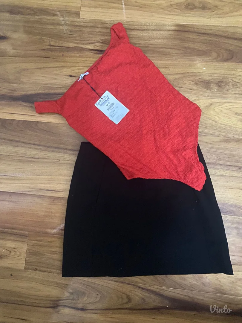 AKCIJA KOMPLET SUKNJA I BERSHKA BODI