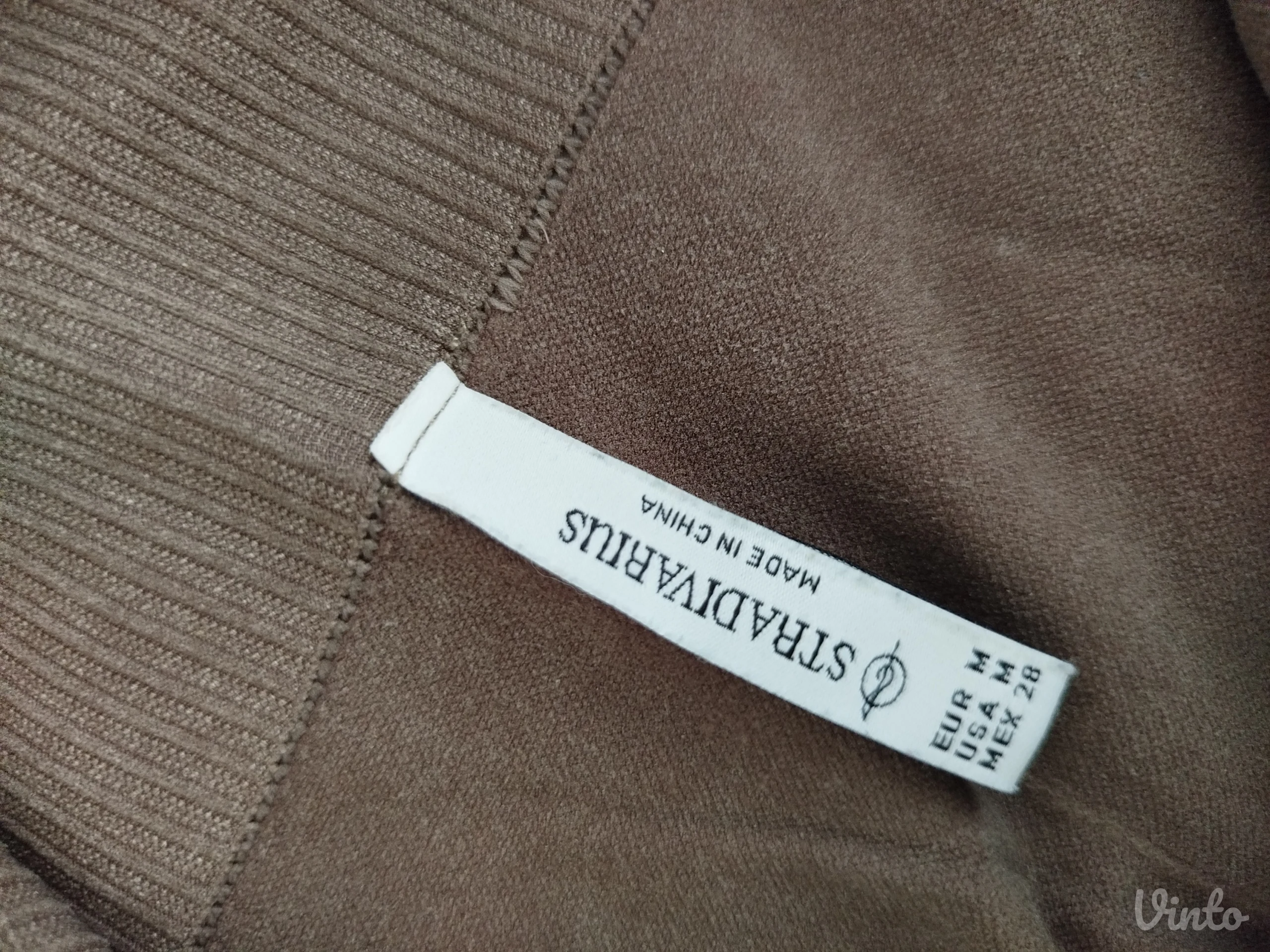 Stradivarius braon helanke, M