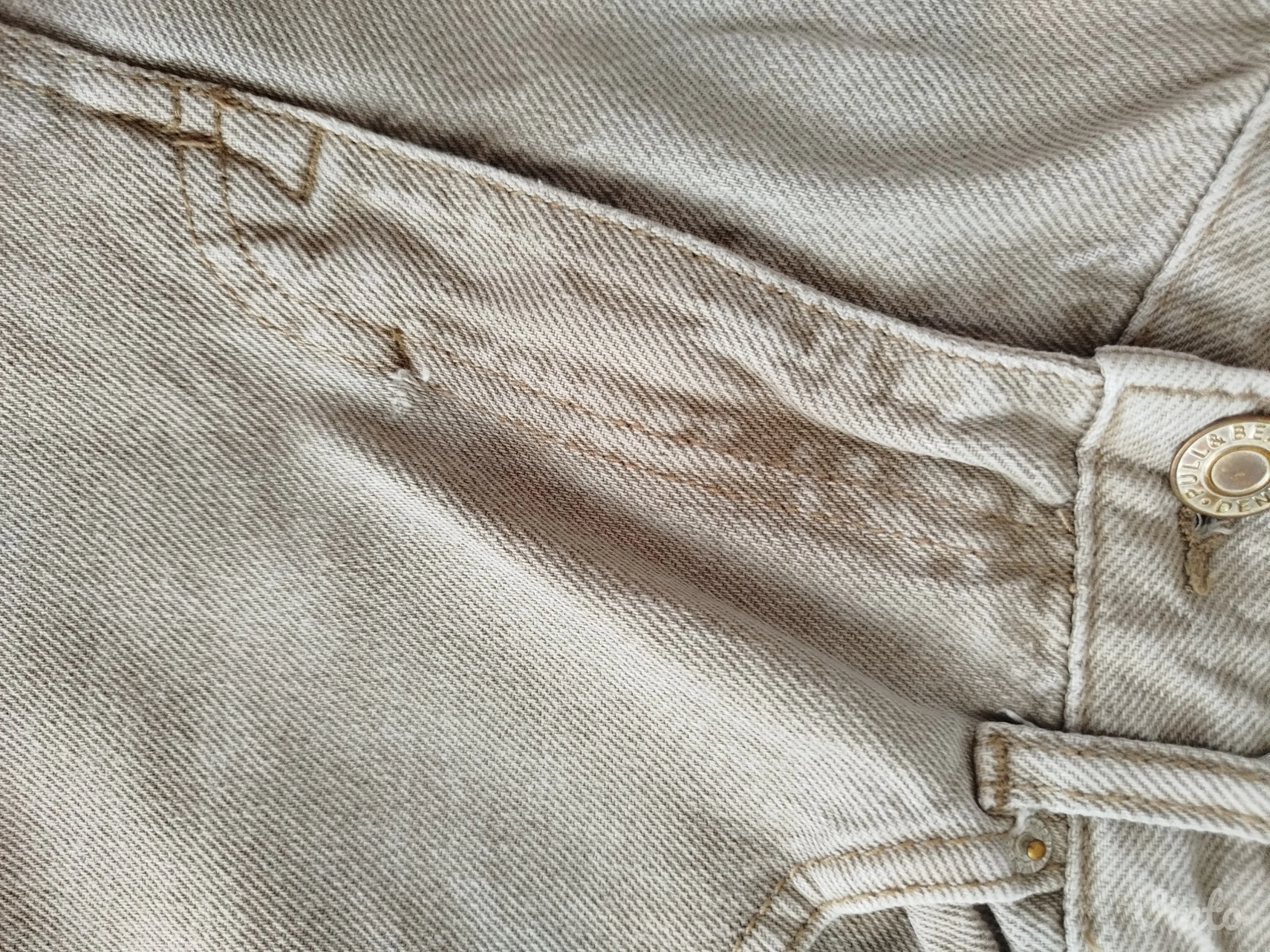 Pull&Bear široke braon farmerke, 38
