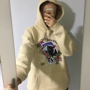 Vanilla hoodie bershka