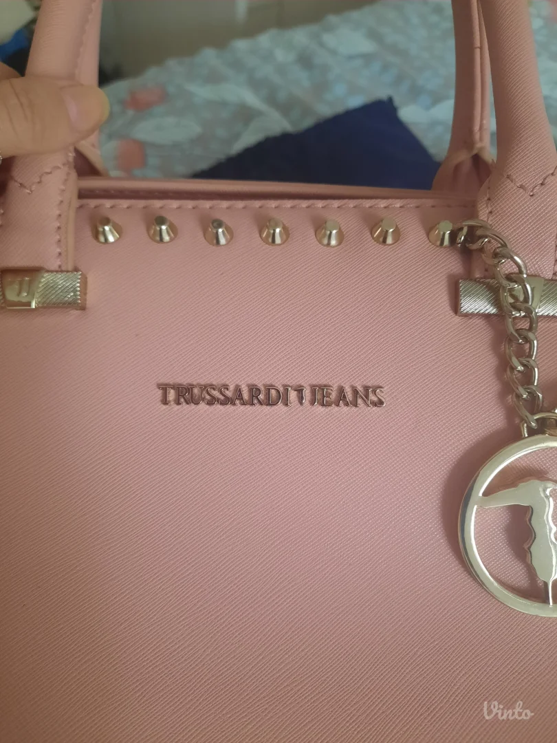 Trussardi roze torba