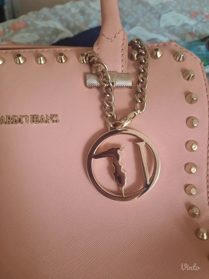 Trussardi roze torba